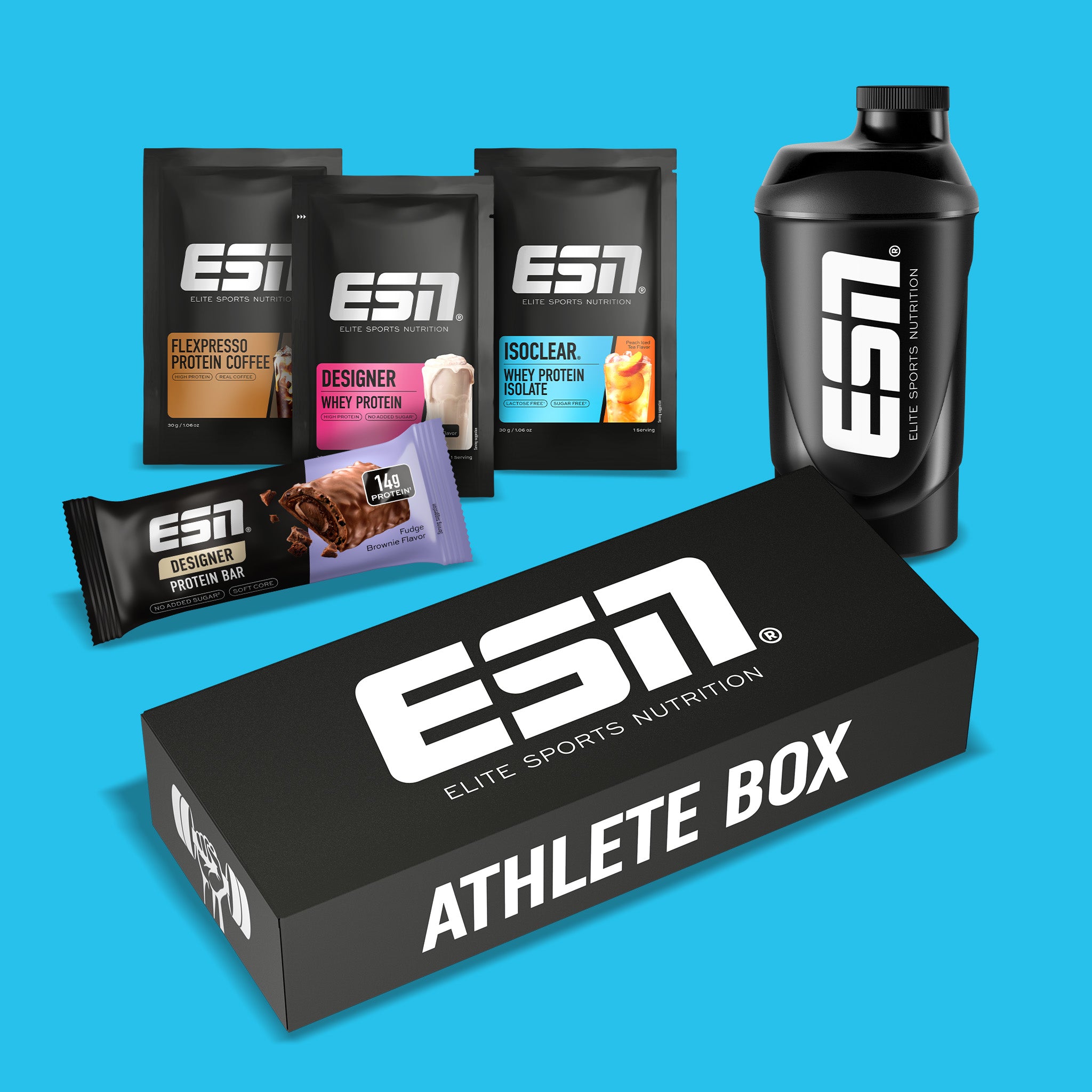 ESN Athlete Box | Proteïne-kit voor echte atleten