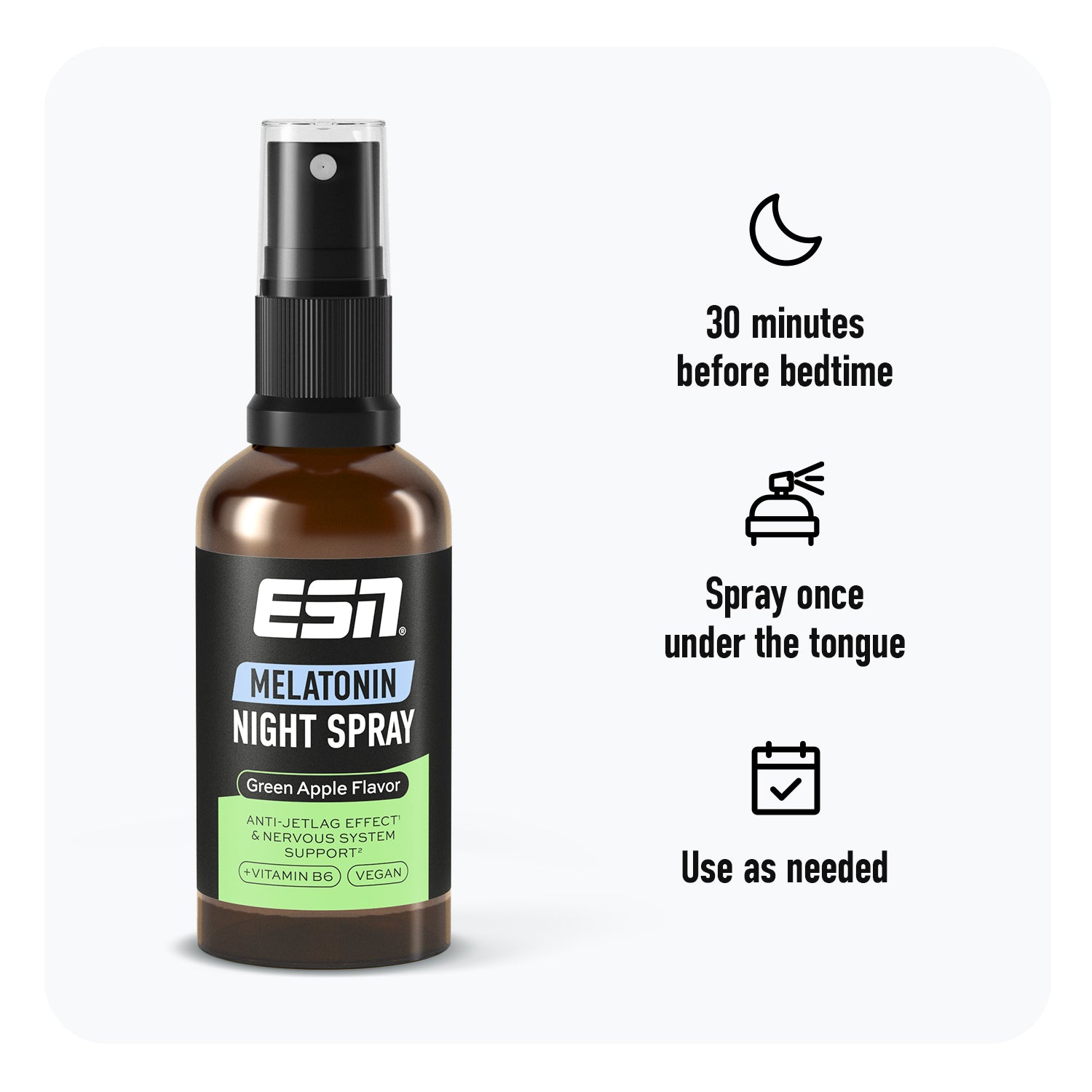 Buy Melatonin Spray Vegan, alcohol-free sugar-free – ESN